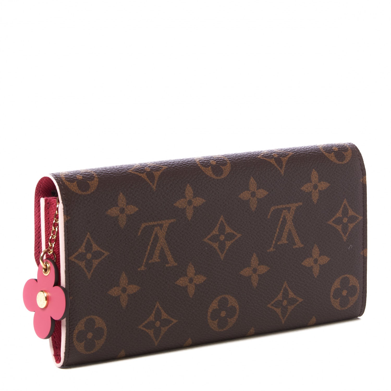 Louis Vuitton Monogram Bloom Flower Emilie Wallet 2 of 10