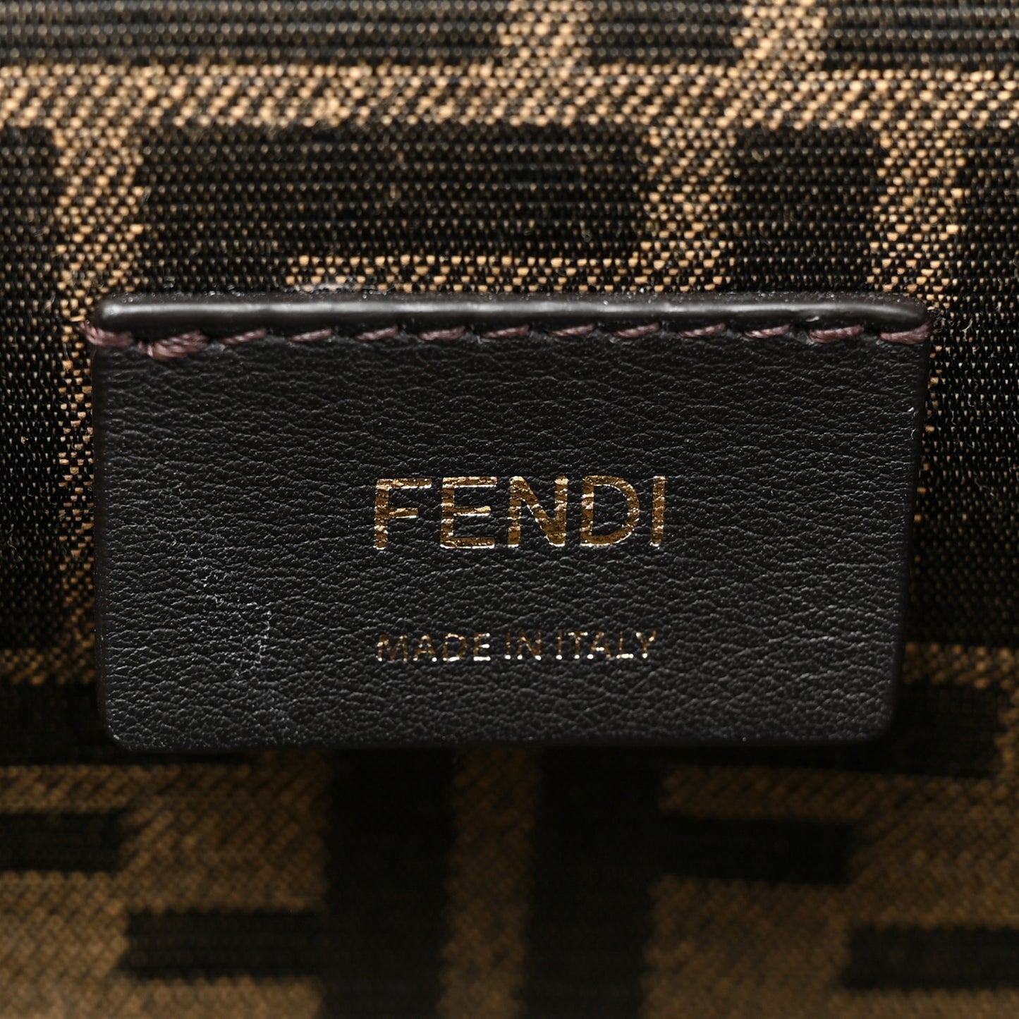 Shiny Nappa Snakeskin Small Fendi First White Roccia