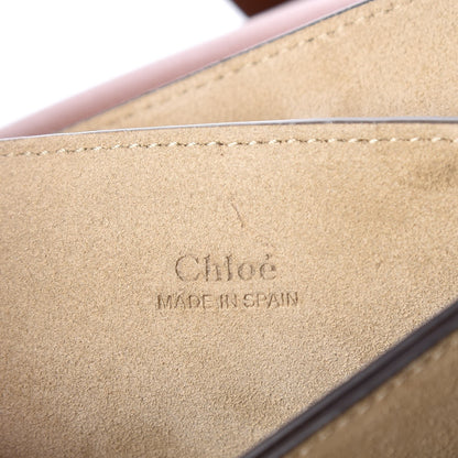 Chloe Suede Calfskin Small Faye Shoulder Bag Tobacco 6 of 6