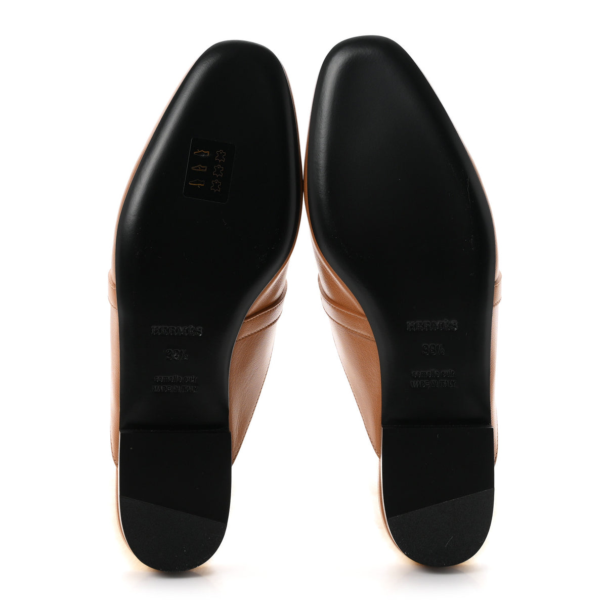 Hermes Goatskin Shearling Womens Oz Mules 38.5 Naturel Ecru 6 of 10