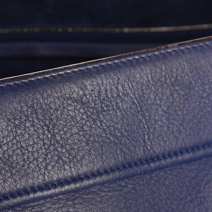 Celine Supple Calfskin Medium Phantom Luggage Indigo 7 of 24