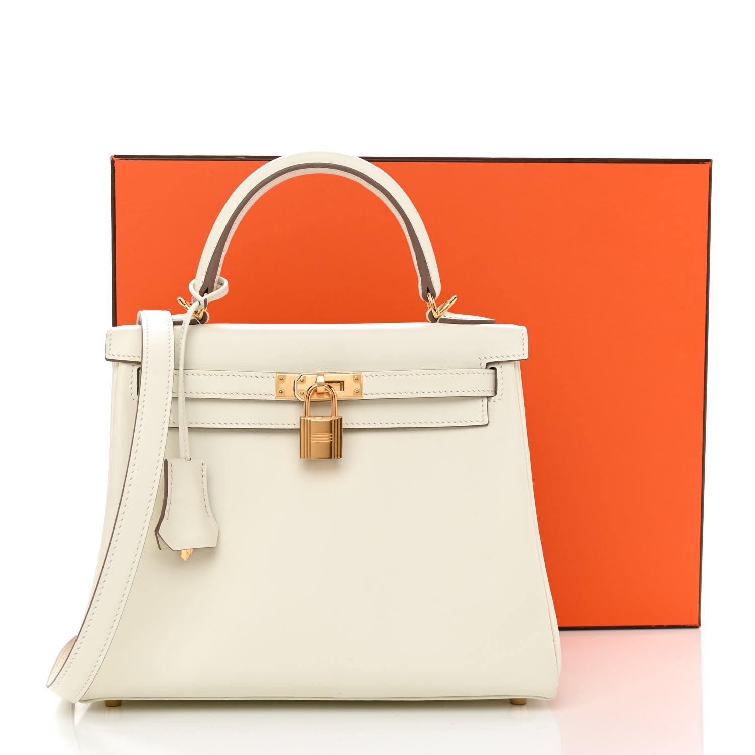 Hermes Swift Kelly Retourne 25 Mushroom 13 of 13