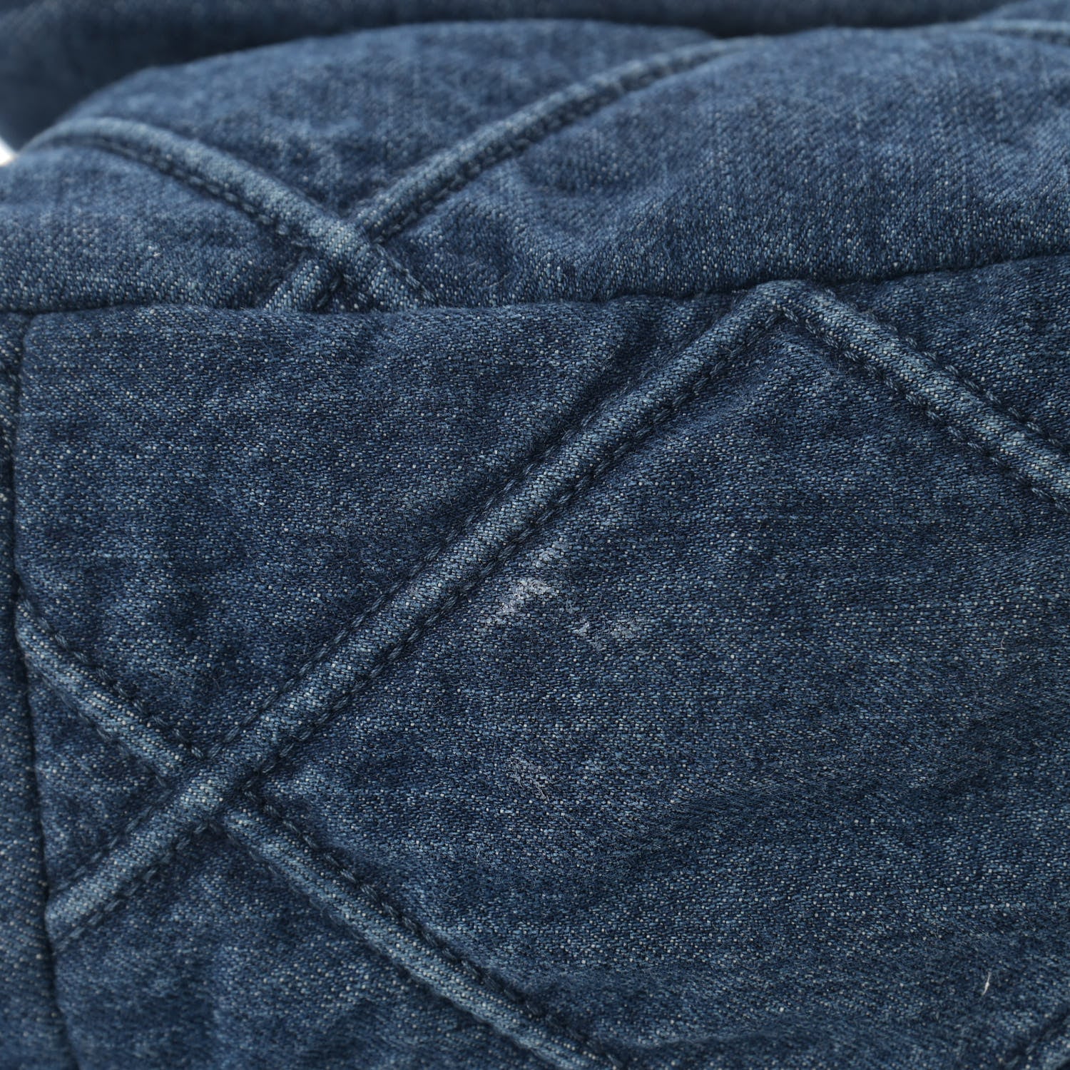 Chanel Denim Quilted Maxi Chanel 19 Flap Blue 11 of 13