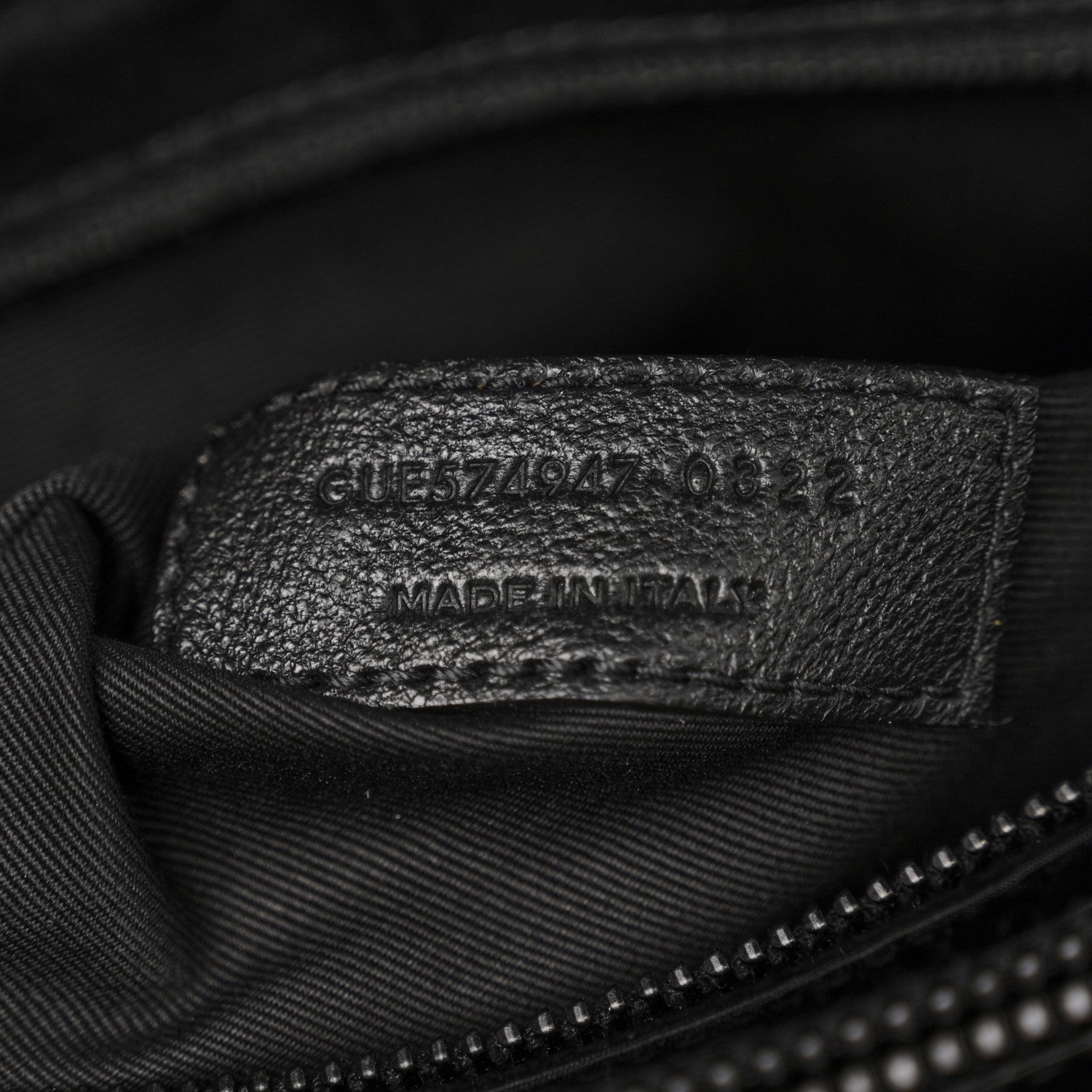Saint Laurent Calfskin Y Quilted Monogram Monochrome Large Loulou Chain Satchel Black 8 of 12