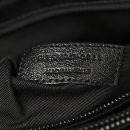 Saint Laurent Calfskin Y Quilted Monogram Monochrome Large Loulou Chain Satchel Black 8 of 12