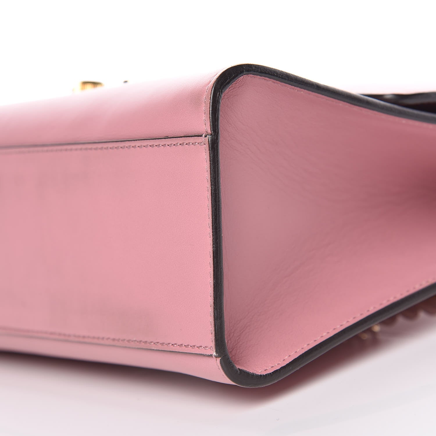 Gucci Moon Calfskin Medium Padlock Shoulder Bag Carmine Rose 12 of 14