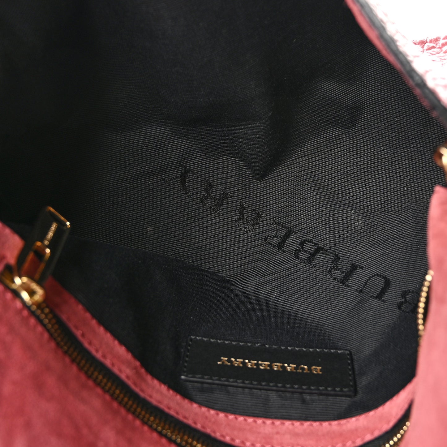 Signature Grain Mildenhall Crossbody Bag Pink