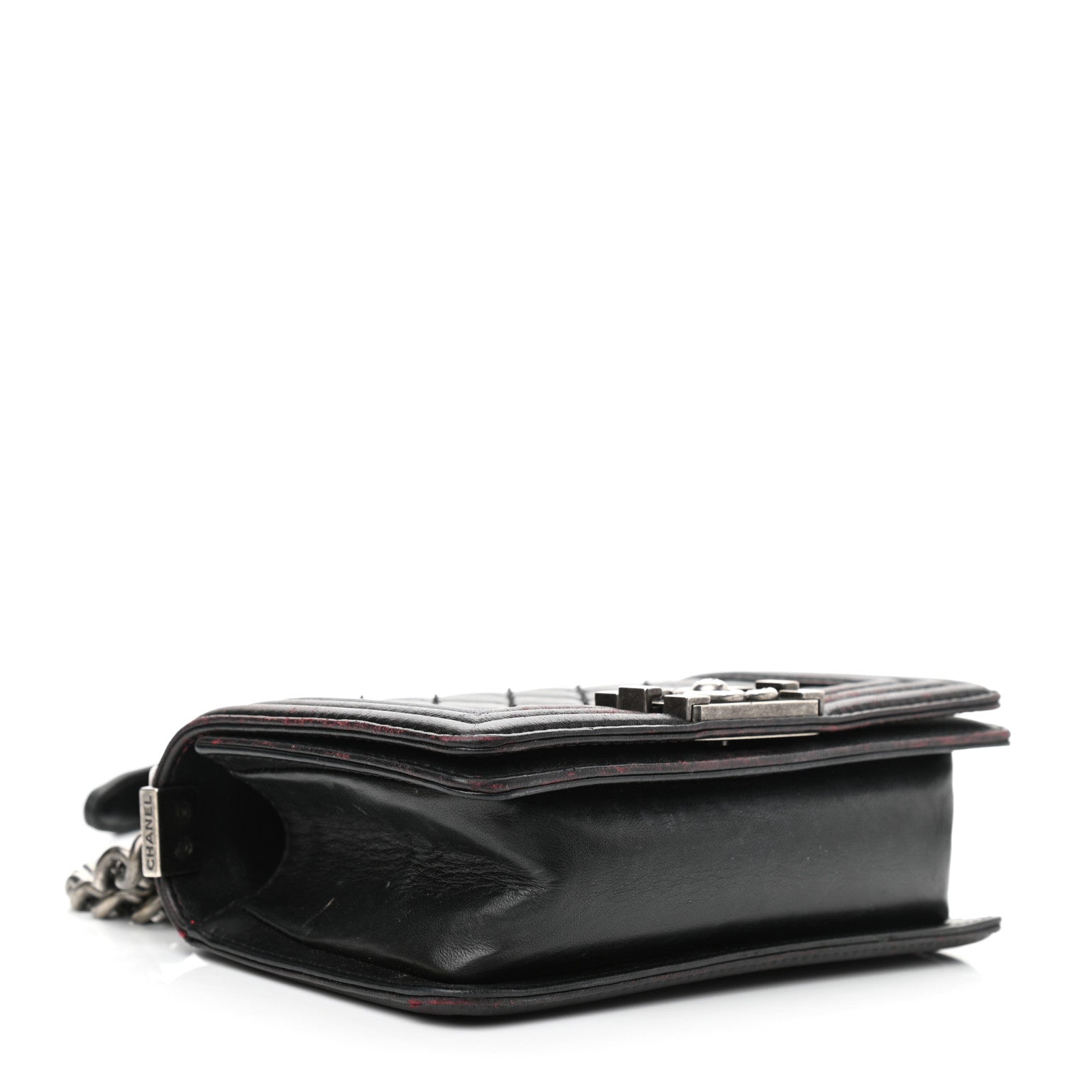 Chanel Lambskin Quilted Small Boy Flap Black 4 of 18