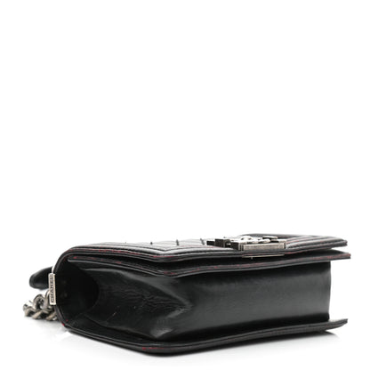 Chanel Lambskin Quilted Small Boy Flap Black 4 of 18