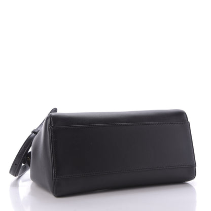 Fendi Nappa Mini Peekaboo Iconic Satchel Black 4 of 9