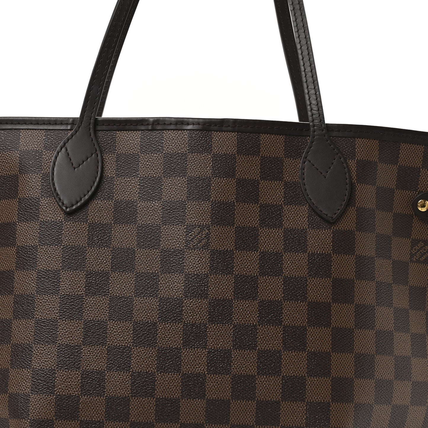 Damier Ebene Neo Neverfull MM Rose Ballerine
