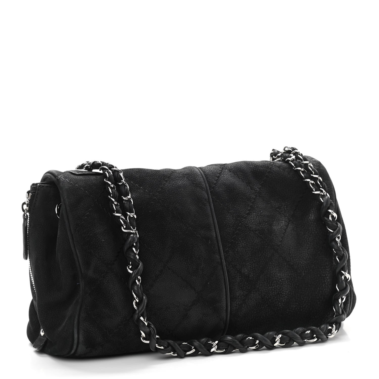 Chanel Suede Ultimate Stitch Flap Black 3 of 11