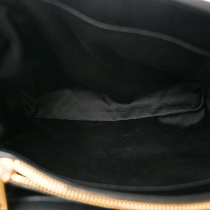 Saint Laurent Calfskin Y Quilted Monogram Medium Loulou Chain Satchel Black 5 of 11