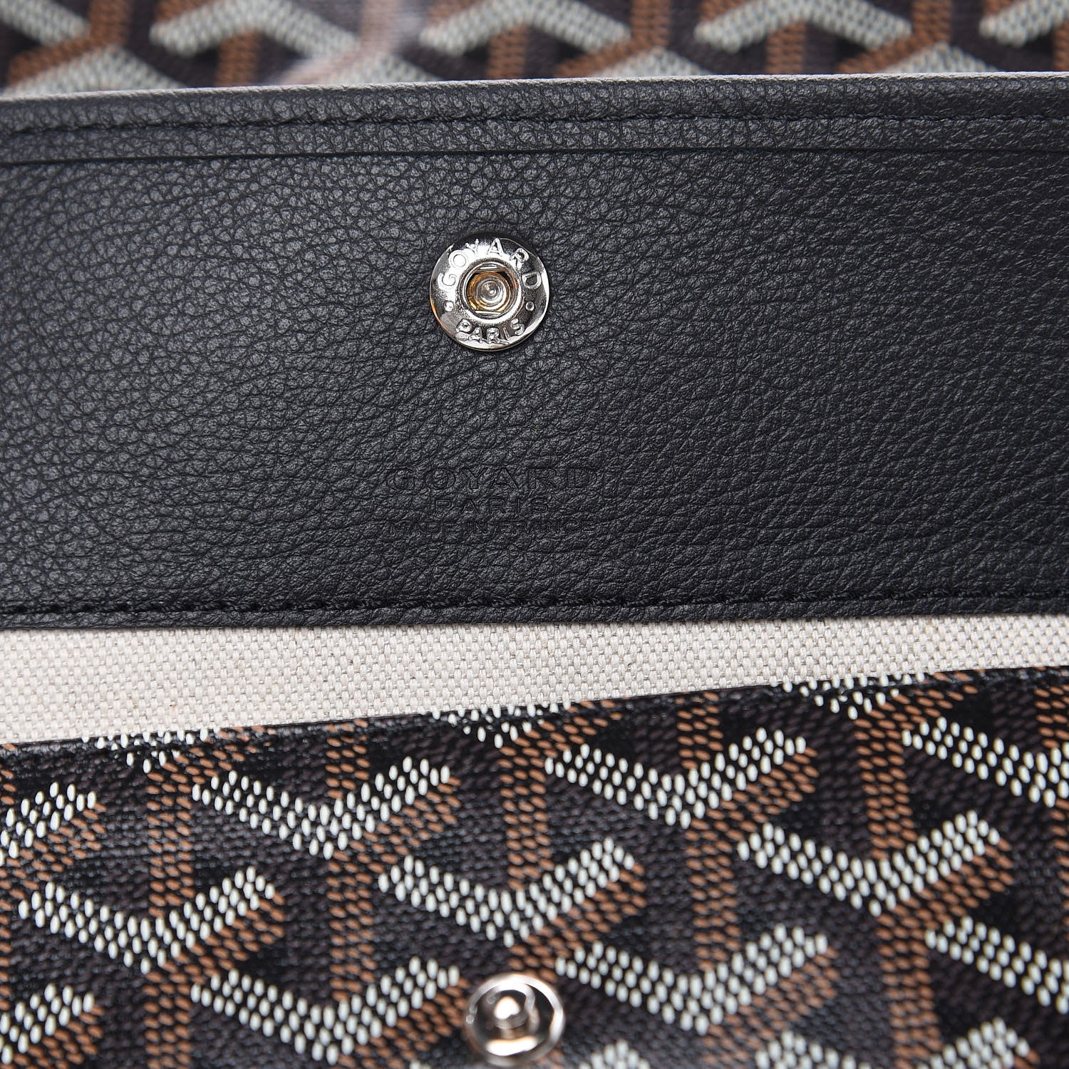 Goyard Goyardine Saint Louis PM Black 6 of 10
