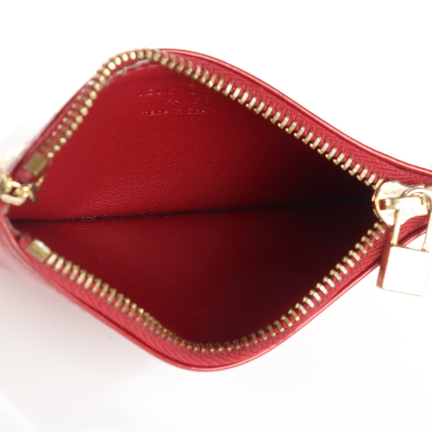 Louis Vuitton Vernis Key Pouch Pomme D'Amour 5 of 7