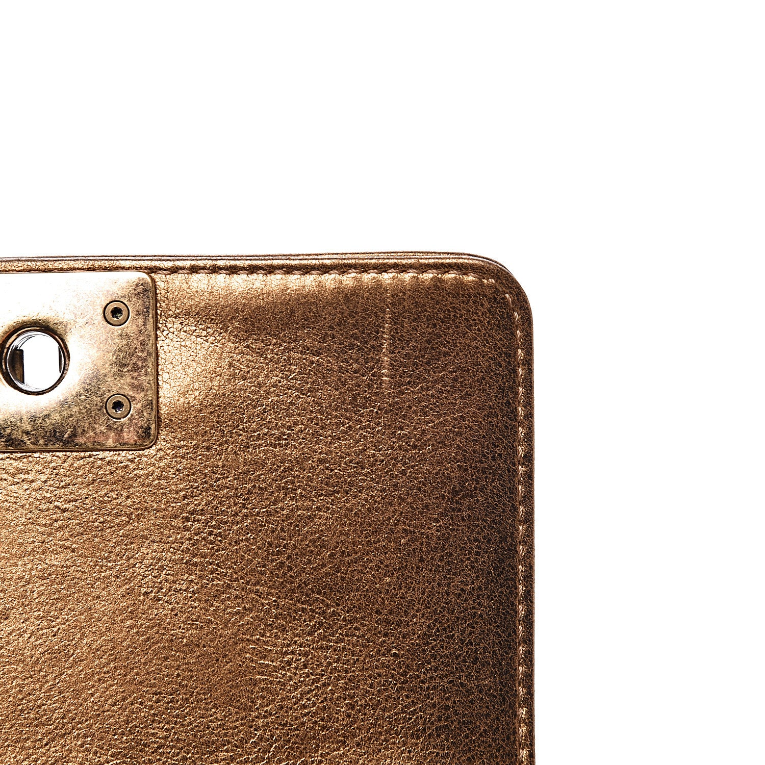 Chanel Galuchat Stingray Mini Boy Flap Gold 15 of 16