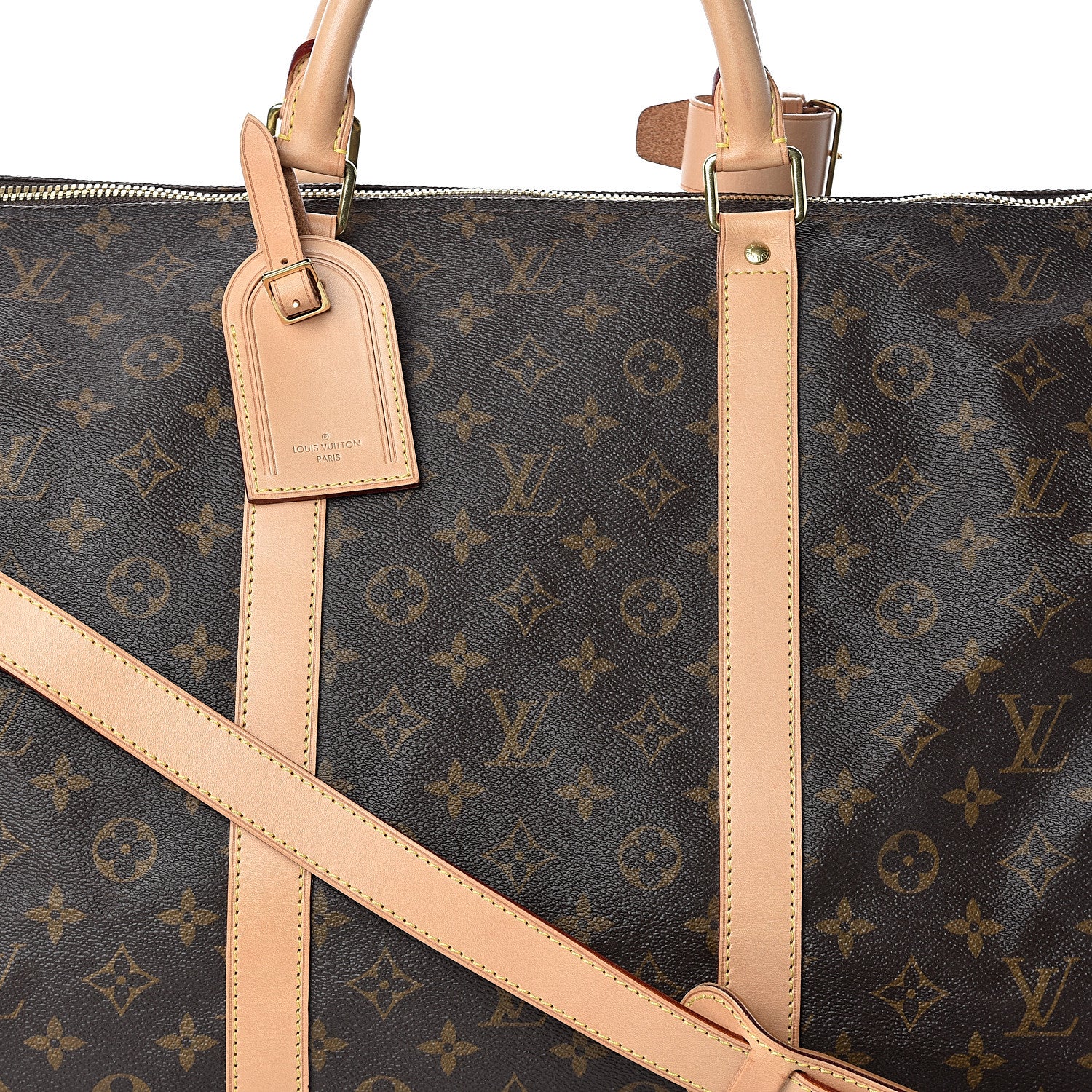 Louis Vuitton Monogram Keepall Bandouliere 55 6 of 8