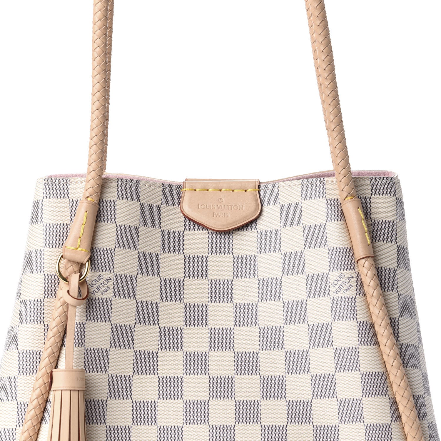 Louis Vuitton Damier Azur Propriano Rose Ballerine 10 of 10