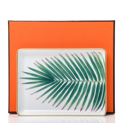 Hermes Porcelain Small Passifolia Tray N°2 6 of 6