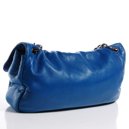 Chanel Lambskin Soft and Chain Large Flap Blue 3 of 8