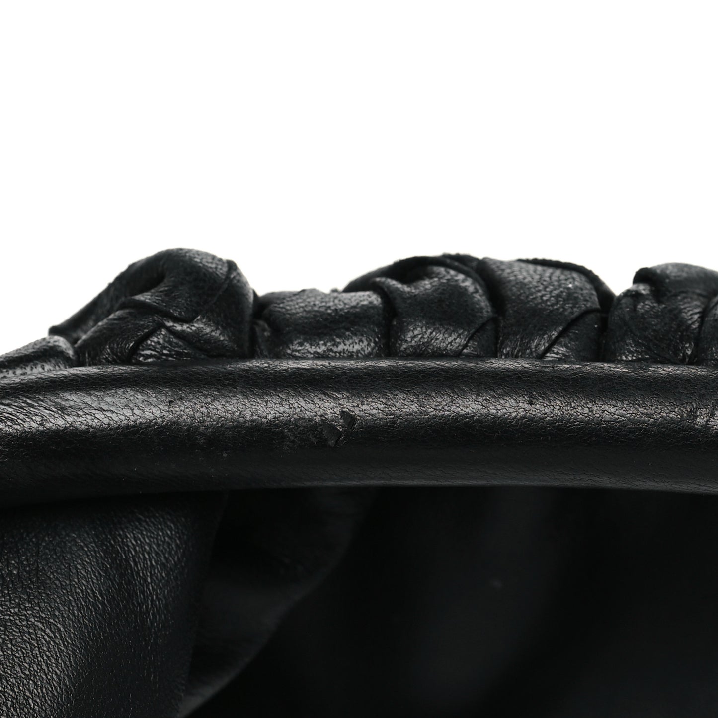 Nappa Intrecciato The Mini Pouch Black