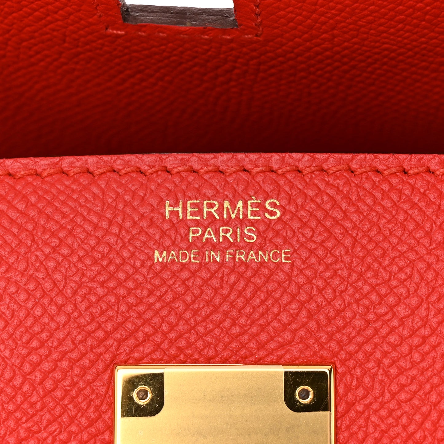 Epsom Birkin 30 Rouge Tomate