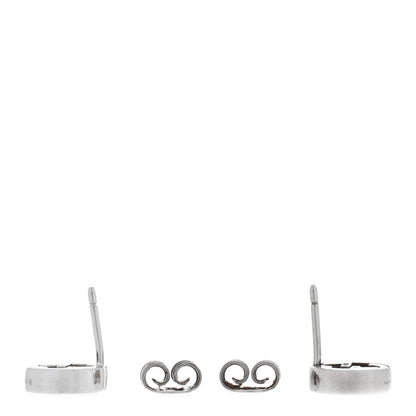 Gucci Sterling Silver Interlocking GG Stud Earrings 3 of 5
