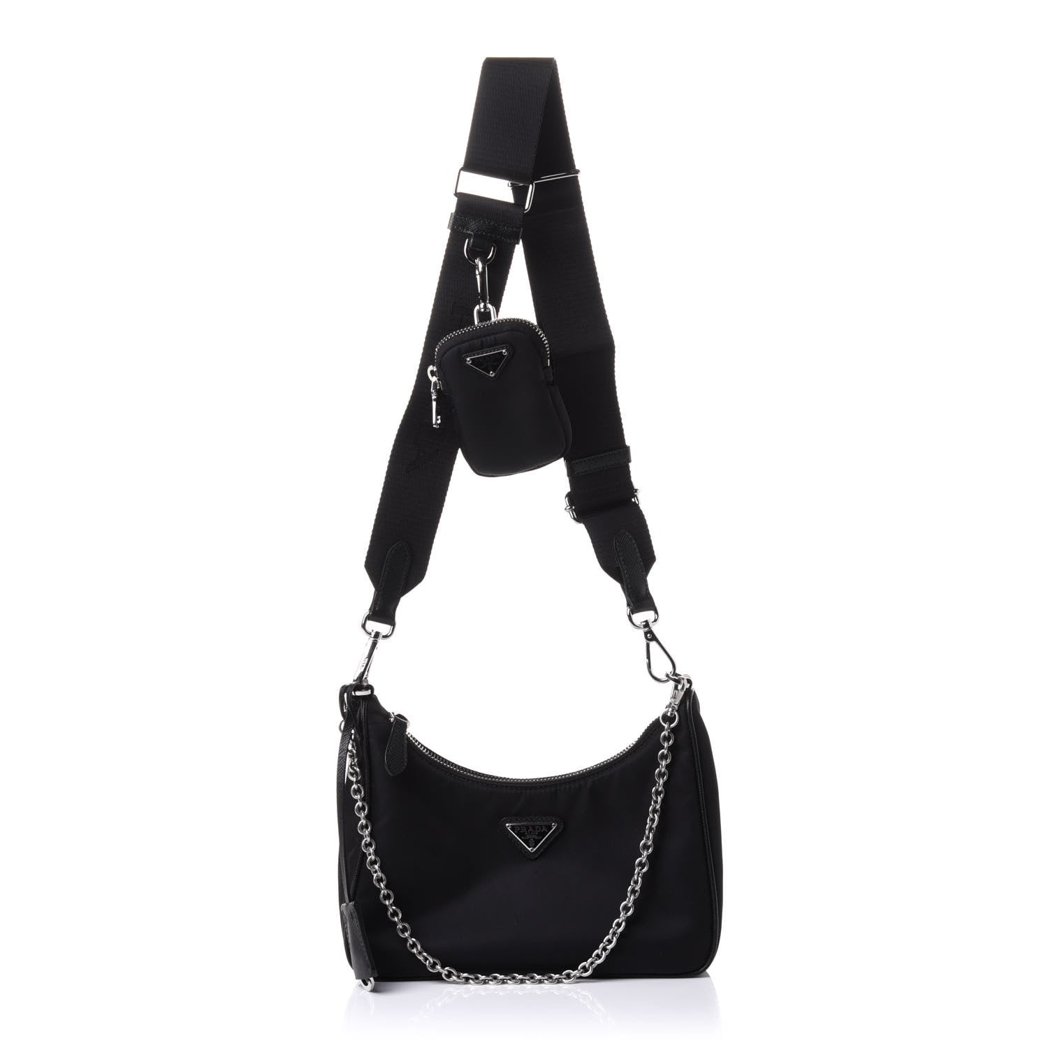 Prada Nylon Re-Edition 2005 Shoulder Bag Black 1 of 12