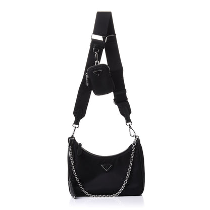 Prada Nylon Re-Edition 2005 Shoulder Bag Black 1 of 12