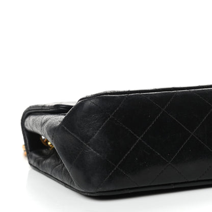 Chanel Lambskin Quilted Mini Square Flap Black 9 of 11