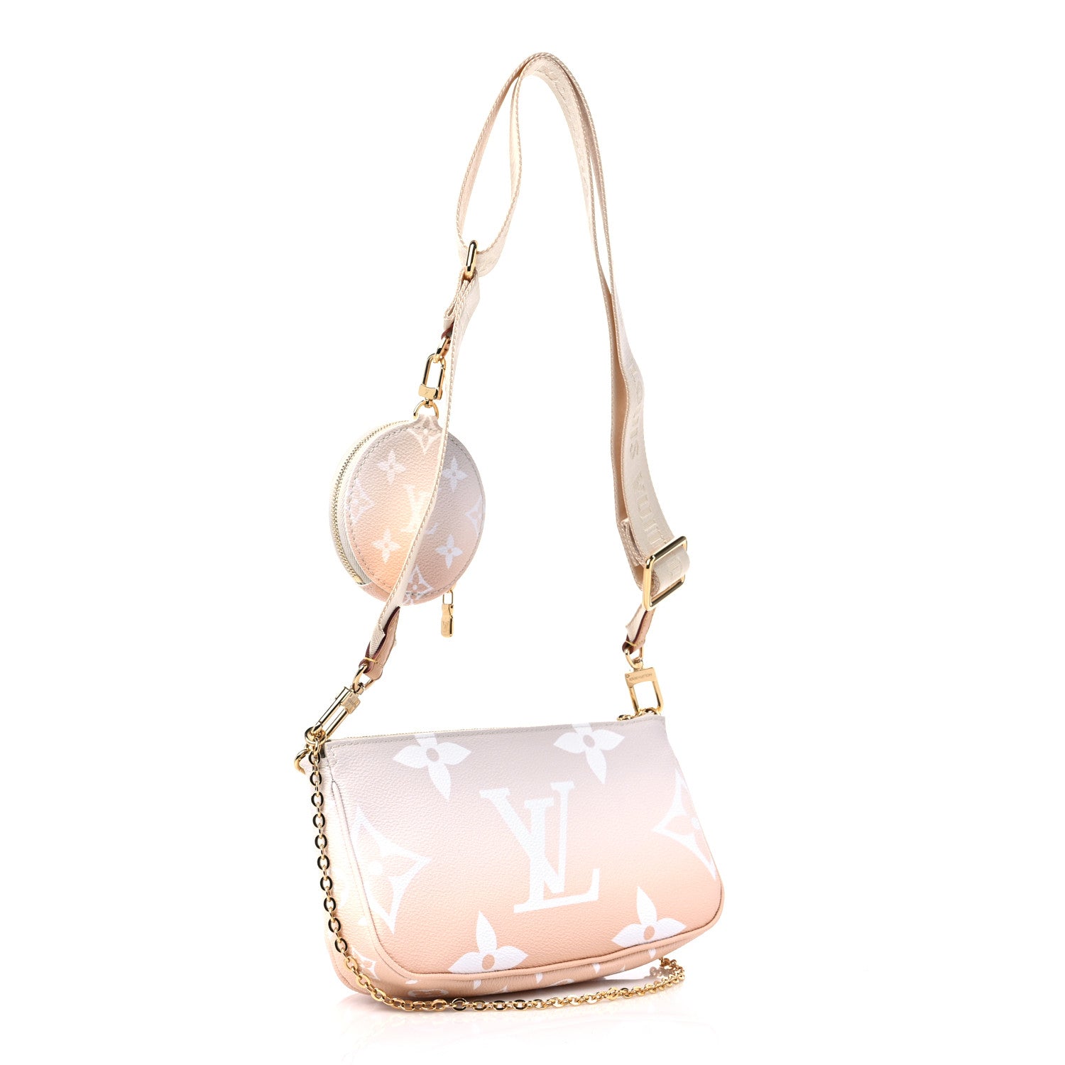 Louis Vuitton Monogram Giant By The Pool Multi Pochette Accessories Brume 3 of 14