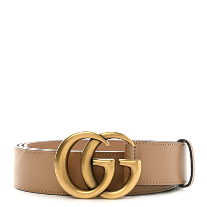 Gucci Calfskin Double G 40mm Belt 120 48 Tan 1 of 5