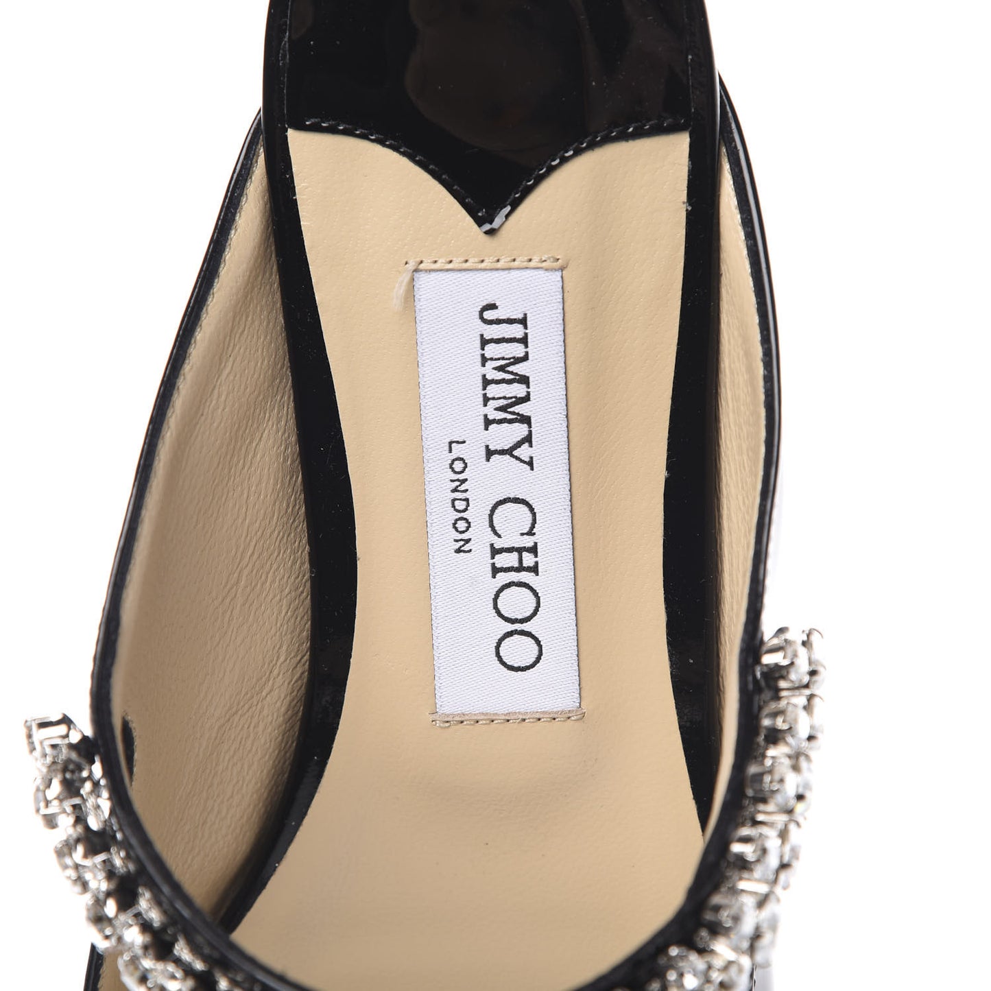 Patent Calfskin Bing 100 Mules 38.5 Black