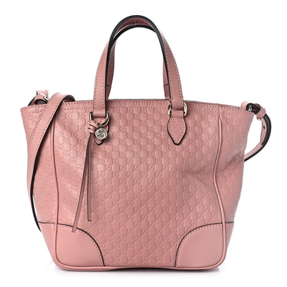 Gucci Microguccissima Small Bree Tote Soft Pink 1 of 10