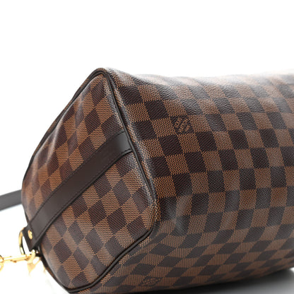 Louis Vuitton Damier Ebene Speedy Bandouliere 25 6 of 8