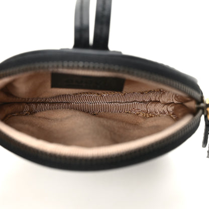 Gucci Calfskin Matelasse GG Marmont Round Mini Bag Black 4 of 8