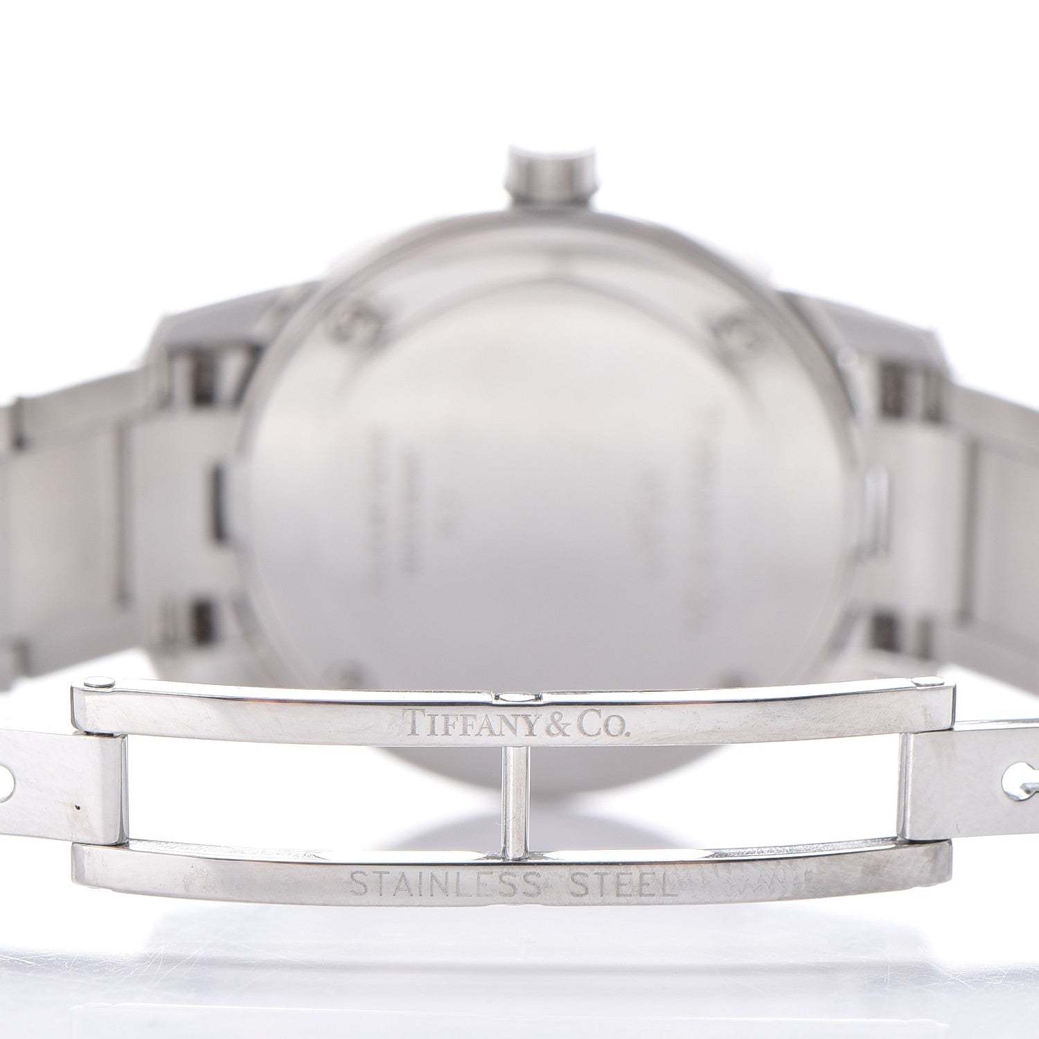 Tiffany Stainless Steel 29mm Atlas 2-Hand Quartz Watch Blue Azure 7 of 7