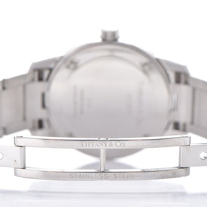 Tiffany Stainless Steel 29mm Atlas 2-Hand Quartz Watch Blue Azure 7 of 7