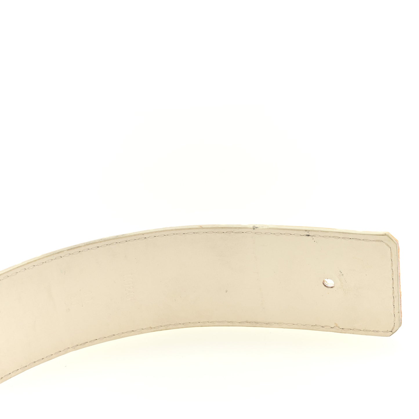 PVC Monogram 40mm LV Initiales Reversible Belt 90 36 Iridescent Prism