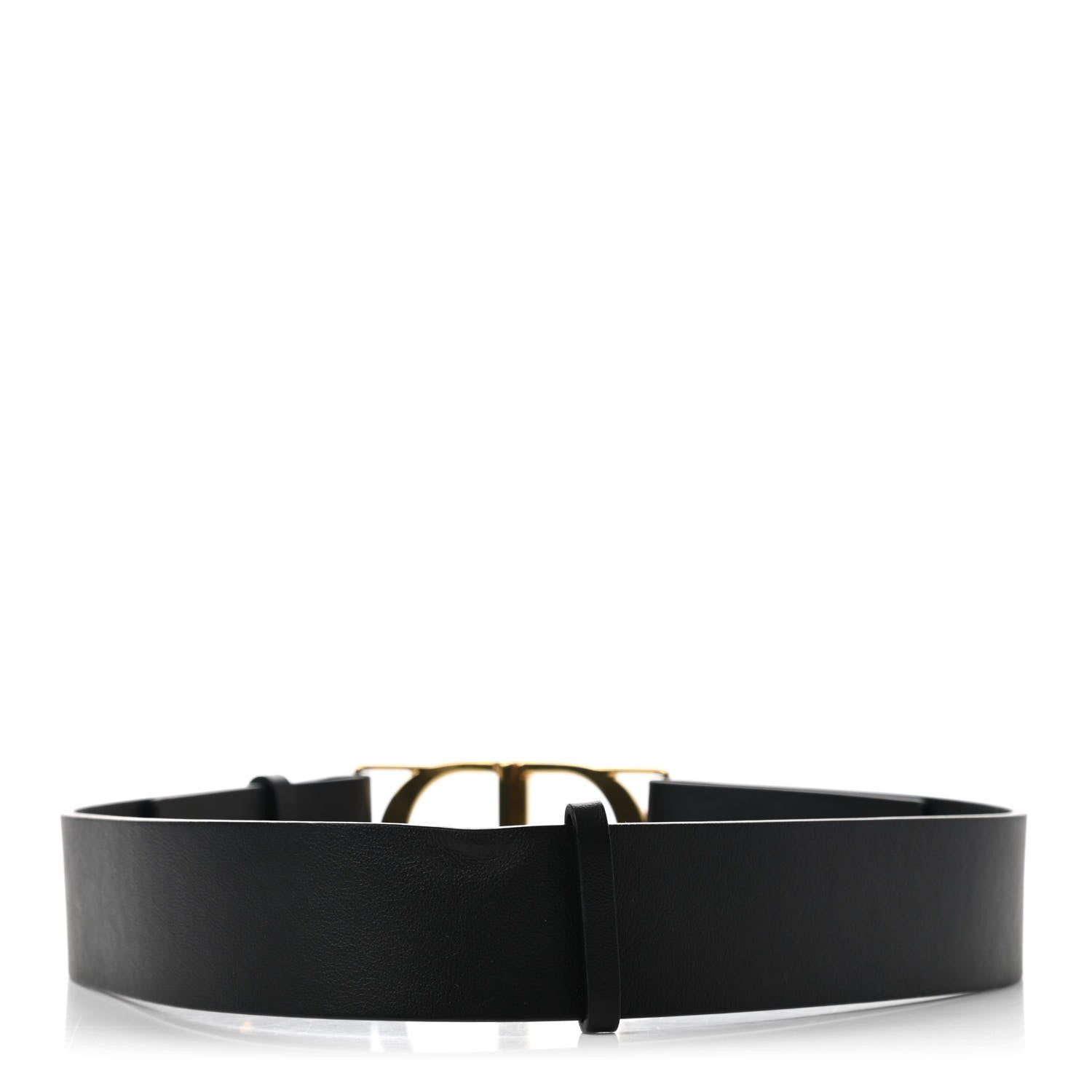 Christian Dior Calfskin 30 Montaigne Belt 70 Black 2 of 3