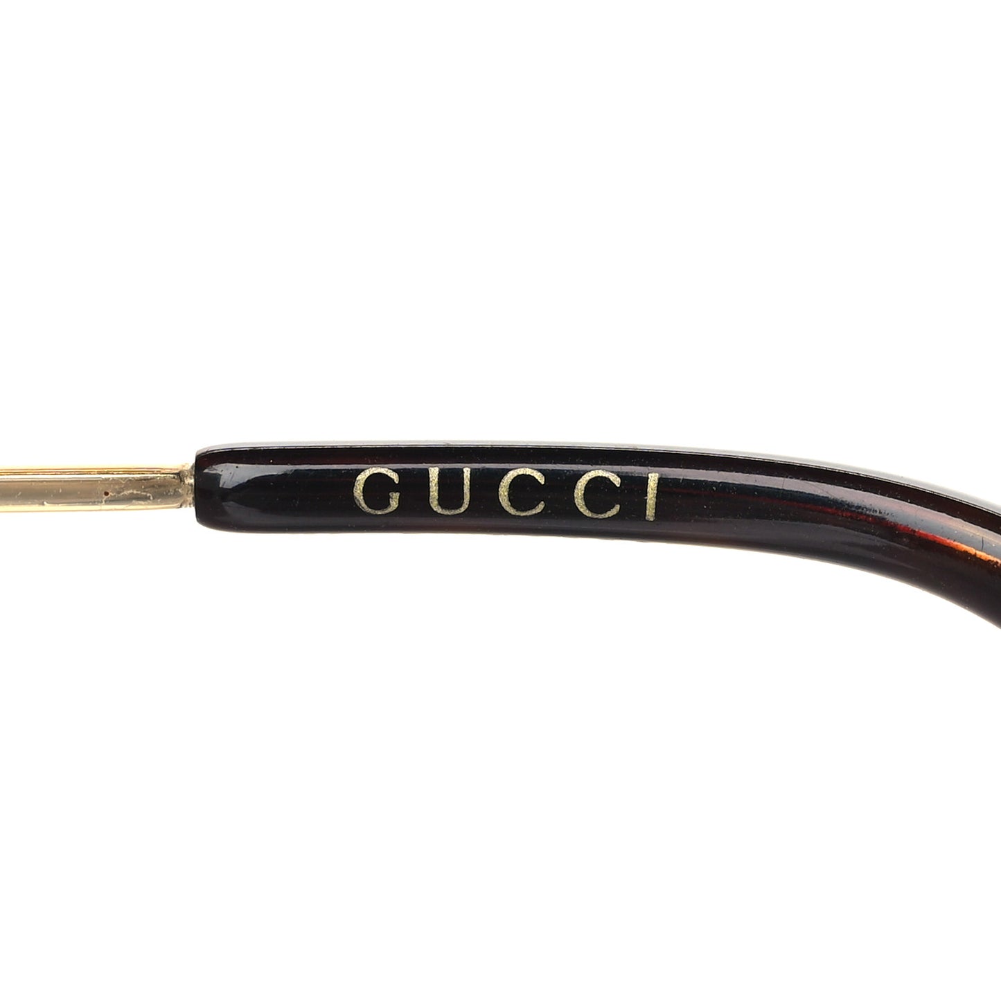 Metal Web Aviator Sunglasses GG0062S Green Red