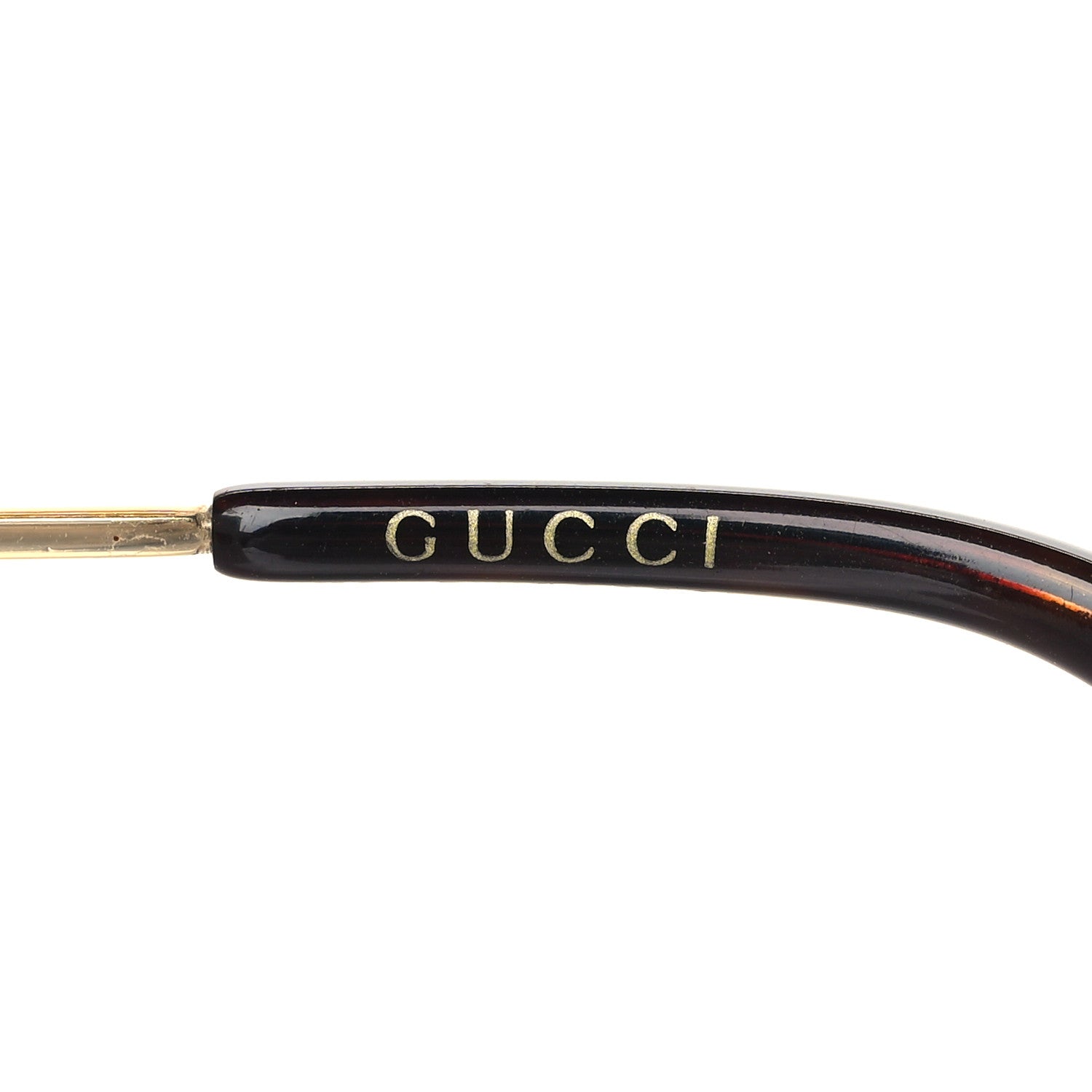 Gucci Metal Web Aviator Sunglasses GG0062S Green Red 5 of 7