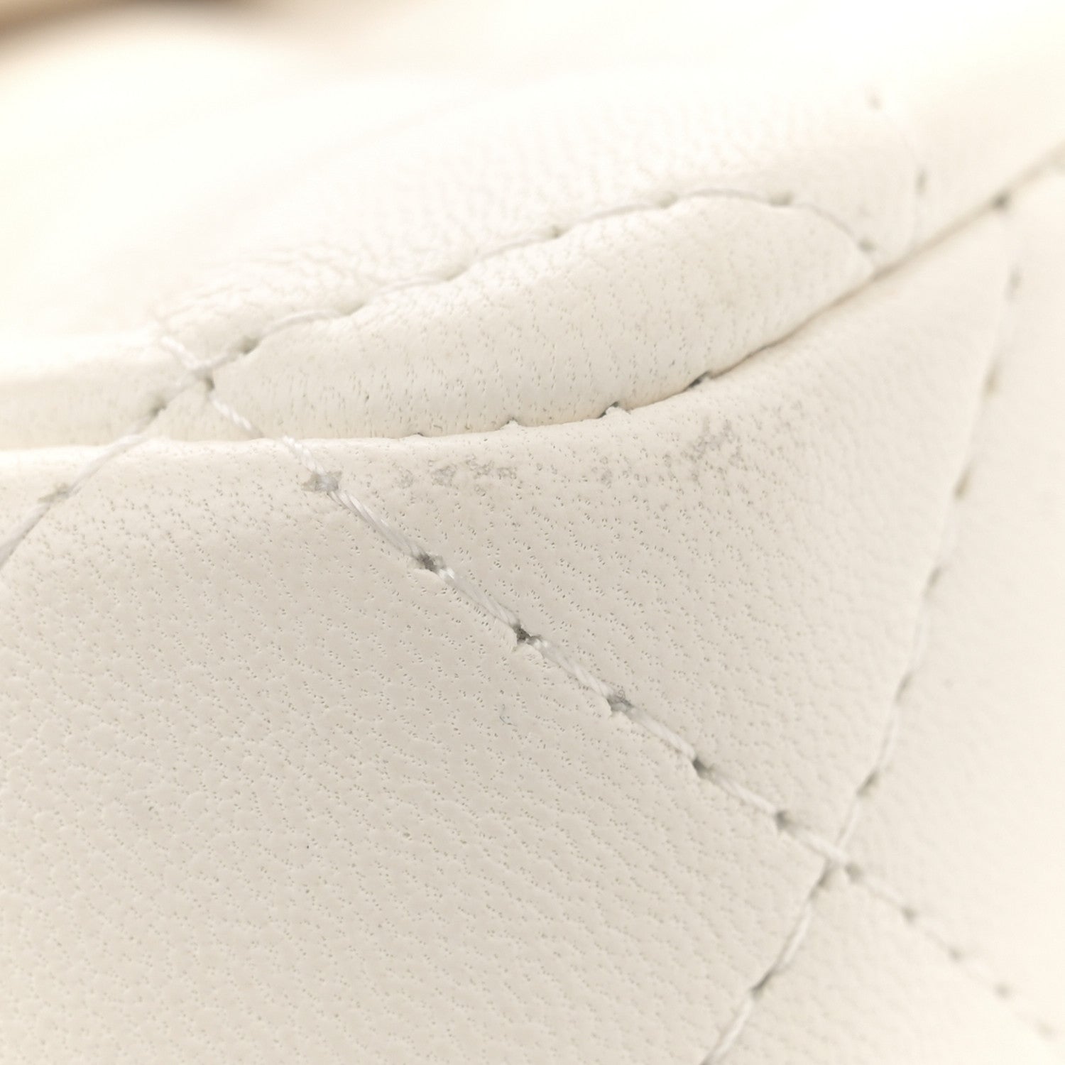 Chanel Lambskin Quilted Mini Rectangular Flap White 11 of 14