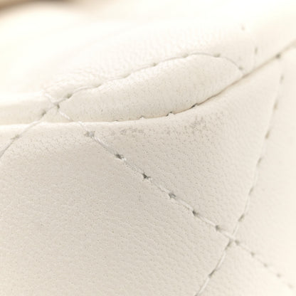 Chanel Lambskin Quilted Mini Rectangular Flap White 11 of 14