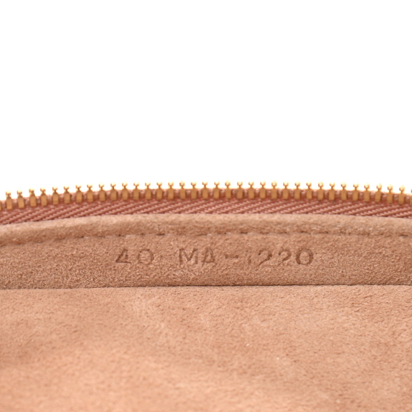 Lambskin Cannage Micro Vanity Case Rose Des Vents