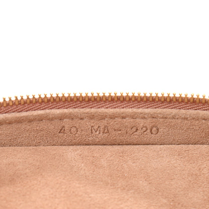 Christian Dior Lambskin Cannage Micro Vanity Case Rose Des Vents 7 of 13
