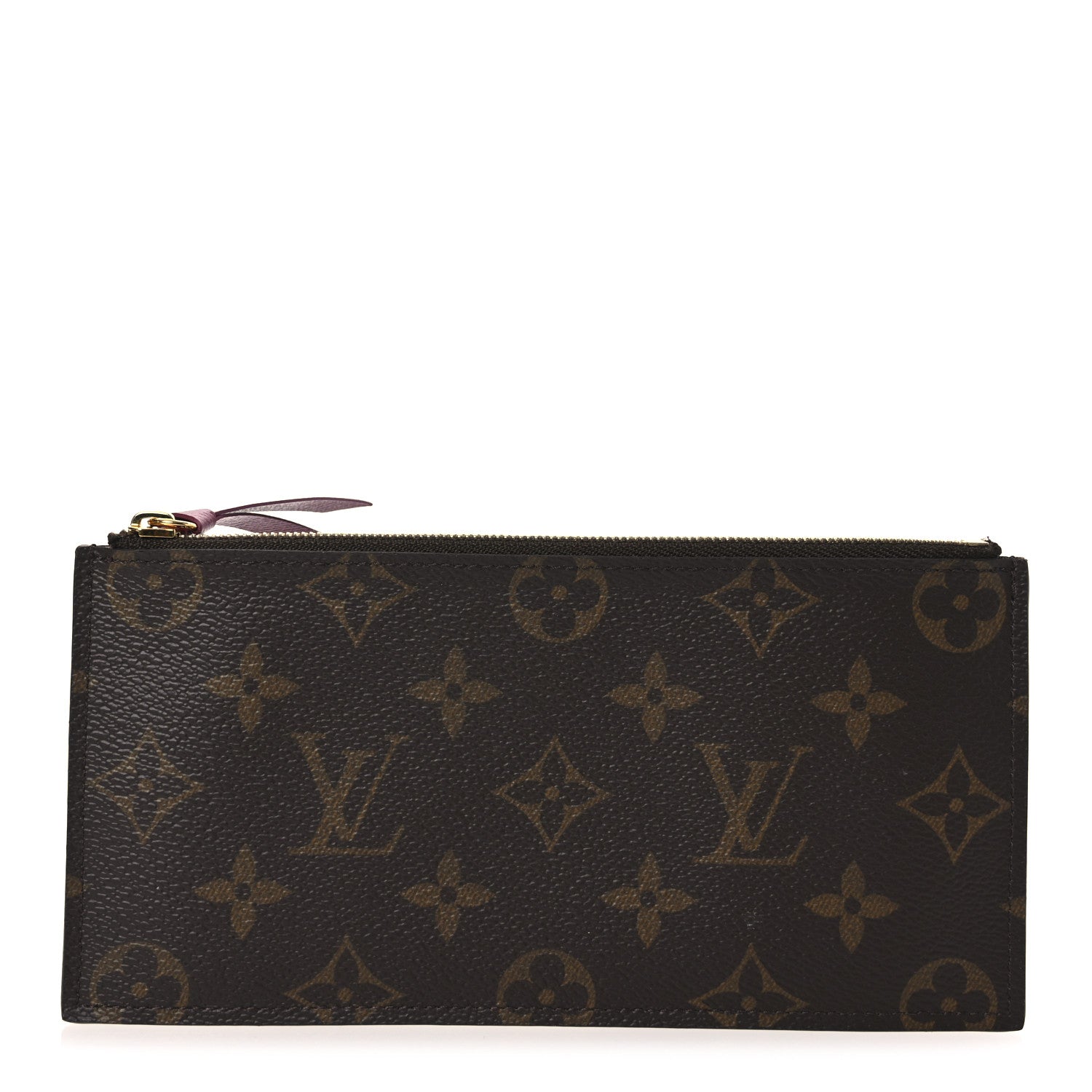 Louis Vuitton Monogram Felicie Chain Wallet Zippered Insert