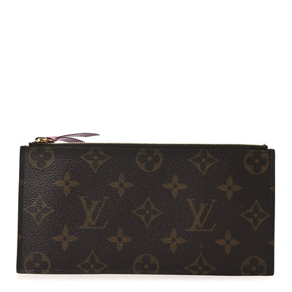 Louis Vuitton Monogram Felicie Chain Wallet Zippered Insert Fuchsia 1 of 6