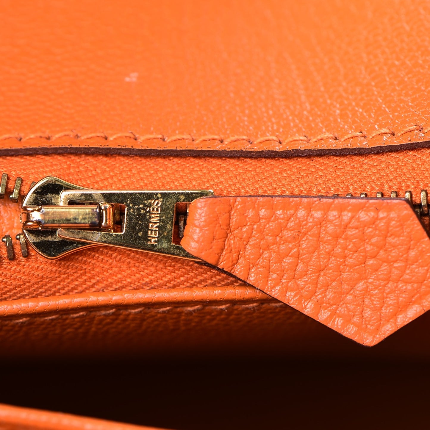 Togo Birkin 30 Orange