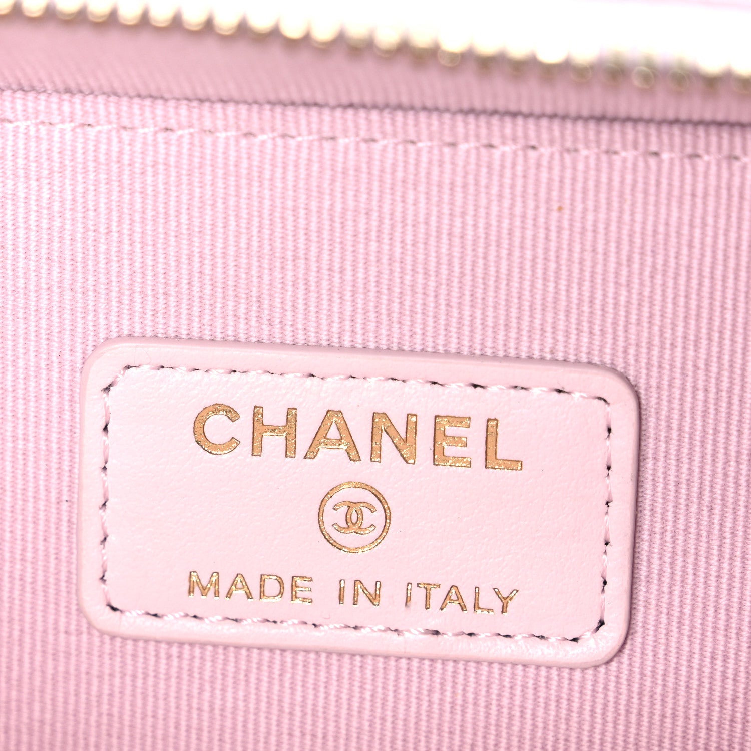 Chanel Caviar Quilted Top Handle Vanity Case Pink 7 of 11